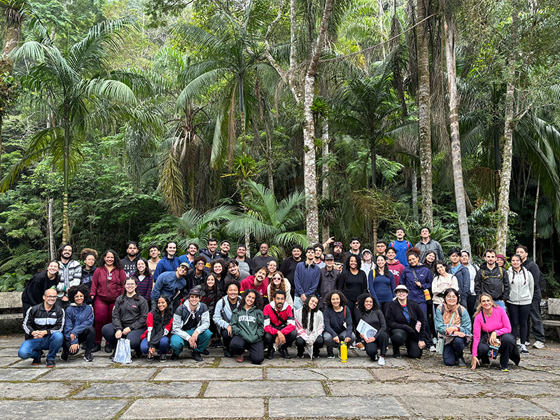 turma da ufabc realiza campo com foco em percepcao ambiental foto 01